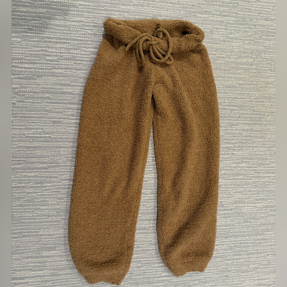 SKIMS Knit Unisex Pants Caramel Color S/M